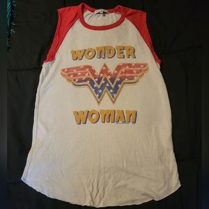 Junk Food Wonder Woman Muscle Tank